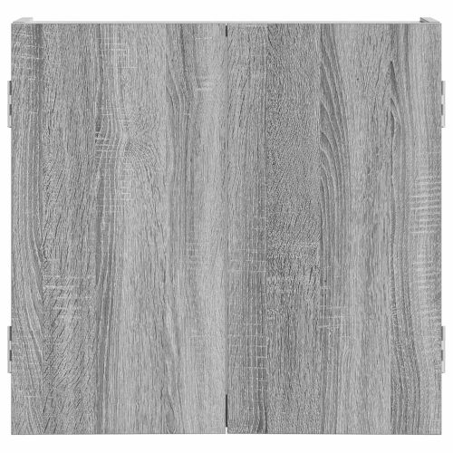 Кабинет за дартборд Сив Сонома 56 x 12 x 53,5 см