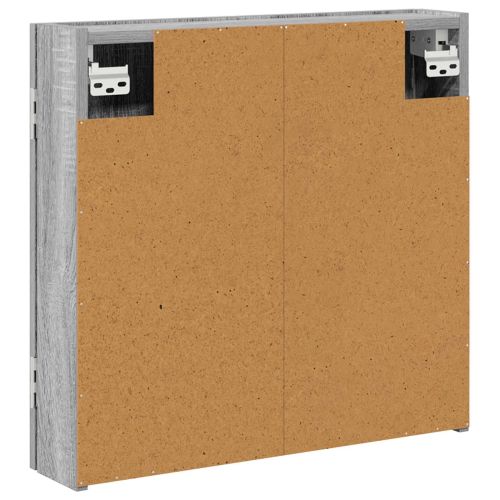 Кабинет за дартборд Сив Сонома 56 x 12 x 53,5 см