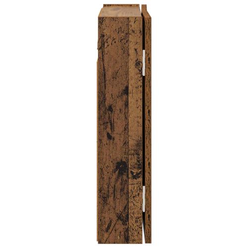 Кабинет за дартборд Старо дърво 56 x 12 x 53,5 см