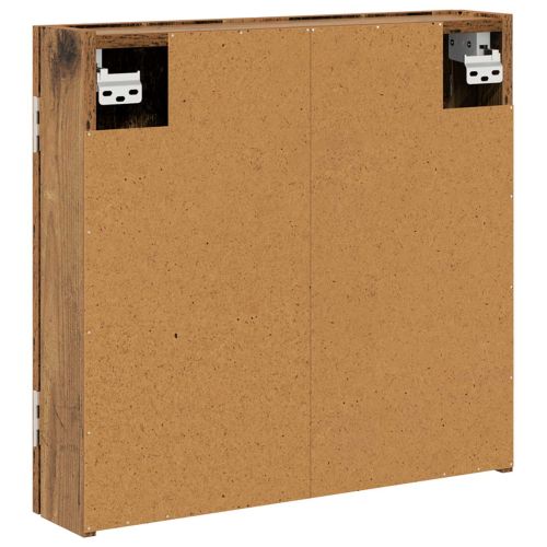 Кабинет за дартборд Старо дърво 56 x 12 x 53,5 см