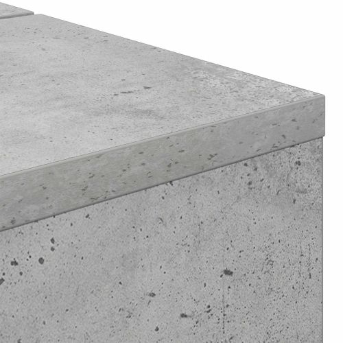 Студио бюро Бетонно сиво 152 x 40 x 19,5 см Инженерна дървесина
