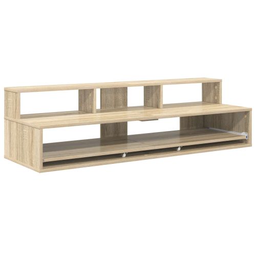Студио бюро Дъб сонома 130 x 42,5 x 36 см Инженерна дървесина