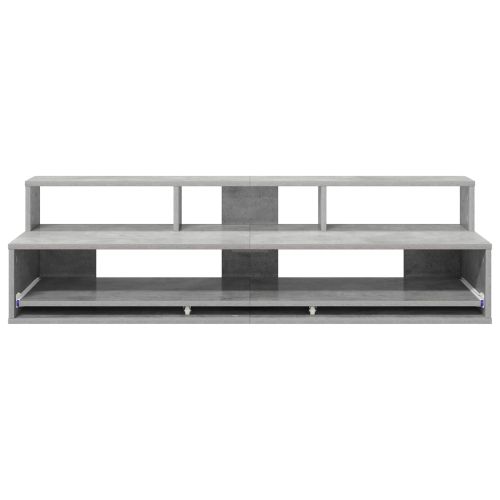 Студио бюро Бетонно сиво 130 x 42,5 x 36 см Инженерна дървесина