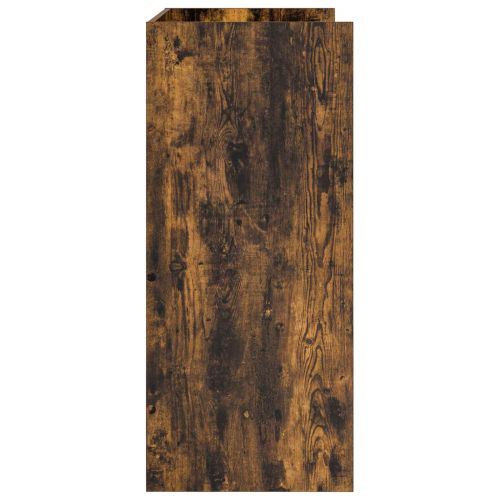 DJ маса Опушен дъб 82 x 45 x 102 см Инженерна дървесина