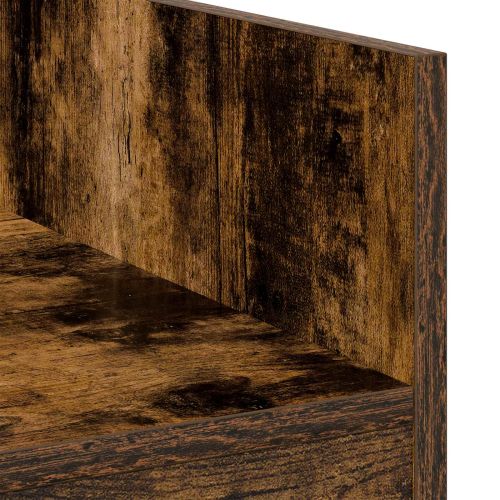 DJ маса Опушен дъб 82 x 45 x 102 см Инженерна дървесина