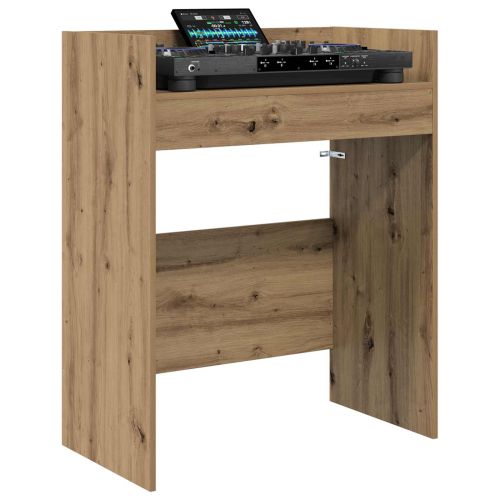 DJ маса Дъб артизан 82 x 45 x 102 см Инженерна дървесина