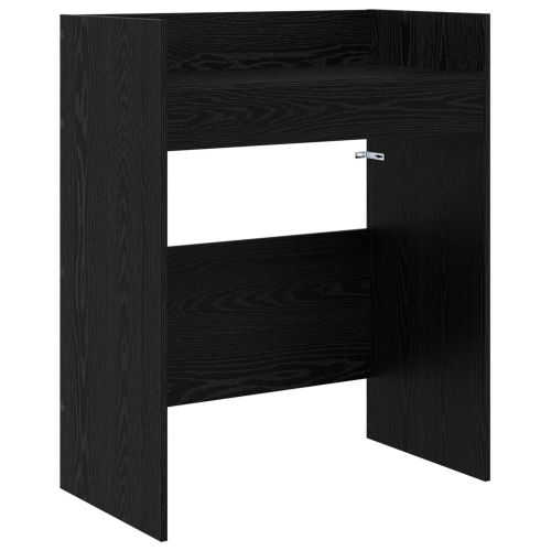 DJ маса Черен дъб 62 x 45 x 102 см Инженерна дървесина
