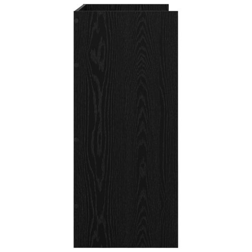 DJ маса Черен дъб 62 x 45 x 102 см Инженерна дървесина
