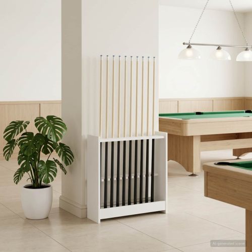 Стойка за билярдно щеки Инженерна дървесина 60 x 20 x 57 см