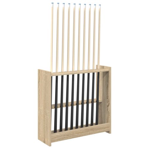 Стойка за билярдно щеки Инженерна дървесина 60 x 20 x 57 см