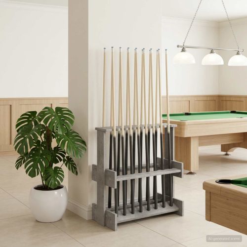 Стойка за билярдно щеки Инженерна дървесина 60 x 35 x 60 см