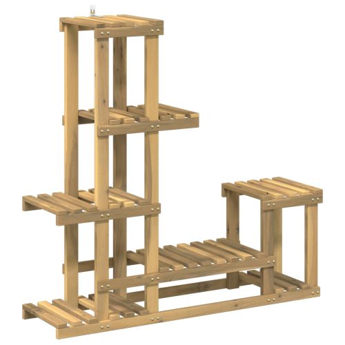 Стойка за растения Бяло 93,5 x 25 x 91,5 см