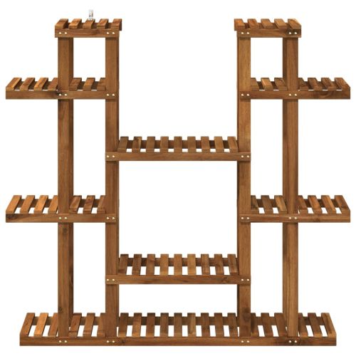 Стойка за растения Натурално 123 x 25 x 114,5 см