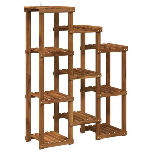 Стойка за растения Натурално 85 x 30 x 114,5 см