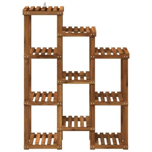 Стойка за растения Натурално 85 x 30 x 114,5 см