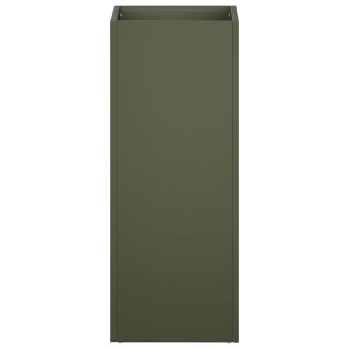 Градинска саксия Маслиненозелено 20 x 20 x 40 см