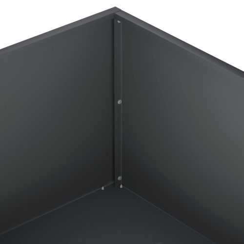 Градинска саксия Антрацит 80 x 80 x 30 cm