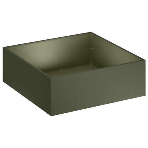 Градинска саксия Маслиненозелено 60 x 60 x 20 см