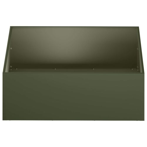 Градинска саксия Маслиненозелено 60 x 60 x 20 см