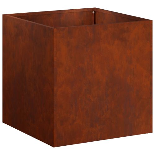 Градинска саксия Ръждясало 20 x 20 x 20 см Кортенова стомана
