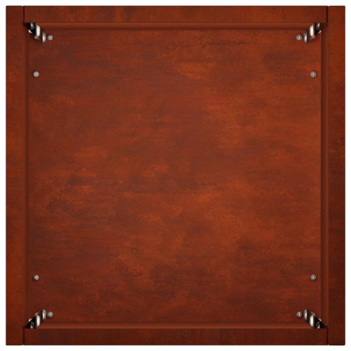 Градинска саксия Ръждясало 20 x 20 x 75 см Кортенова стомана