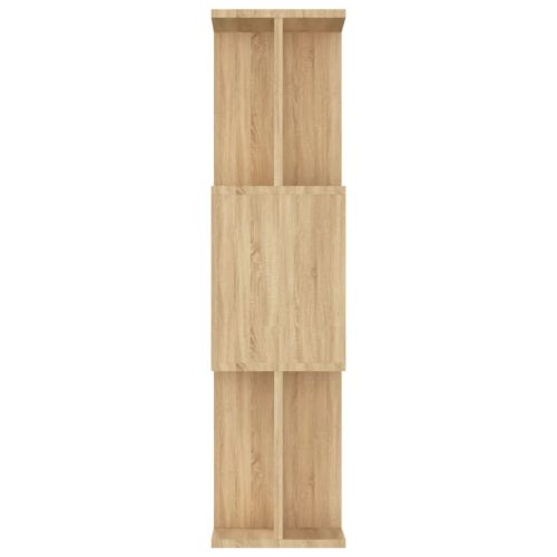 Разделител за стая, дъб сонома, 80x24x96 см, инженерно дърво