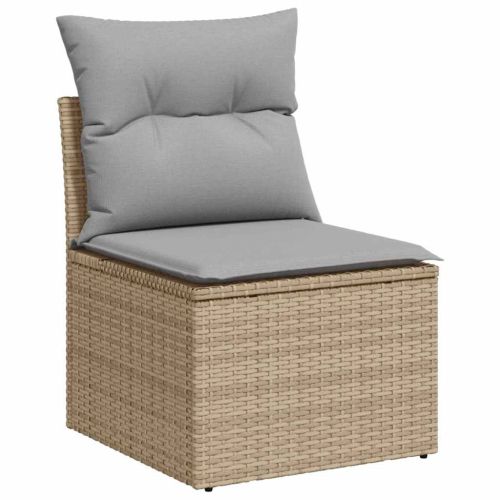 Градински Софа Комплект 4 бр. Полиратан