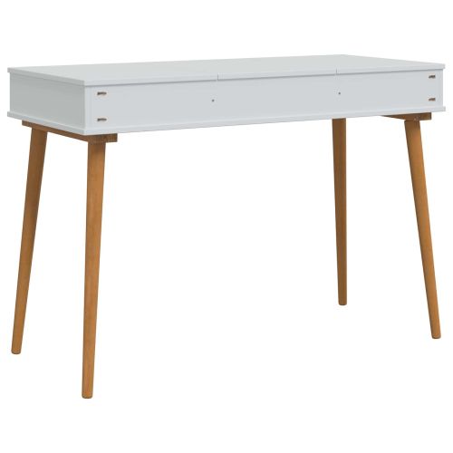 vidaxl Тоалетка FAUSKE Бяло 112 x 50 x 78 см