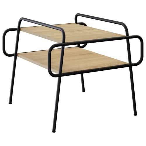 Масичка за кафе Дъб сонома 60 x 60 x 51 см Инженерна дървесина