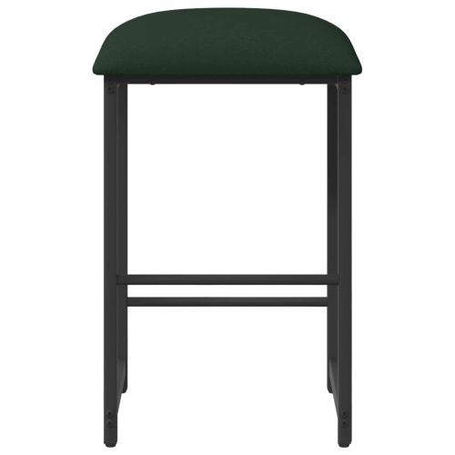 Бар стол Тъмнозелено 40 x 32 x 64 см Инженерна дървесина