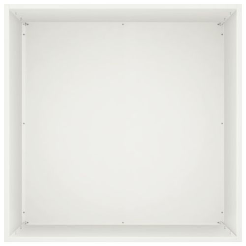 Градинска саксия 2 бр. Бяло 50 x 50 x 75 cm