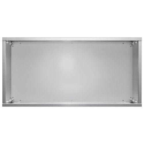 Градинска саксия 2 бр. Сребристо 40 x 20 x 50 см
