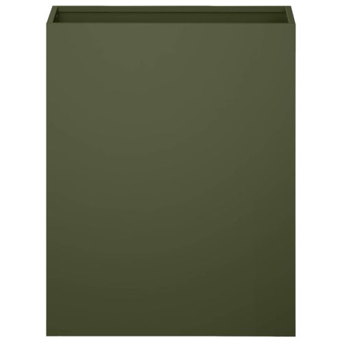 Градинска саксия Маслиненозелено 40 x 20 x 40 см