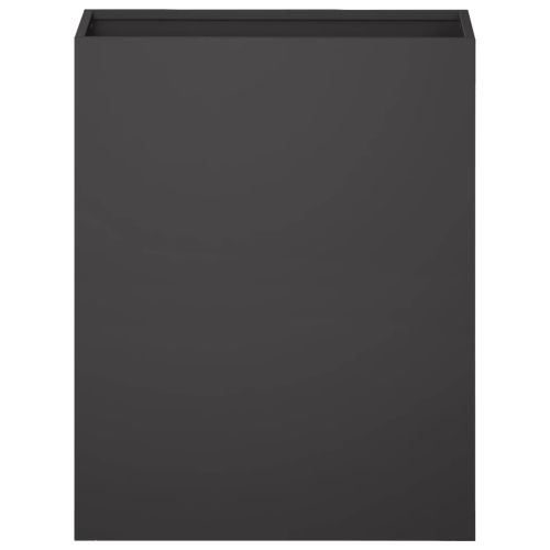 Градинска саксия Черно 40 x 20 x 50 см