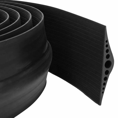 Уплътнение за Гаражна Под Черно 155 x 28 мм 5,5 м EPDM гума