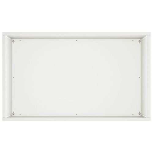 Градинска саксия 2 бр. Бяло 50 x 40 x 75 см