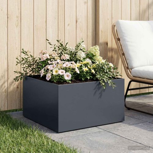 Градинска саксия Антрацит 60 x 60 x 30 cm