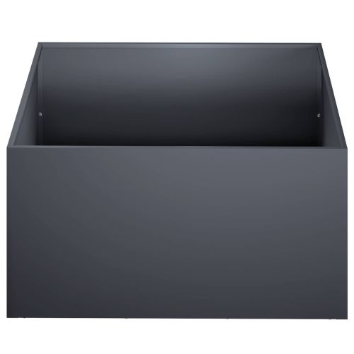 Градинска саксия Антрацит 60 x 60 x 30 cm