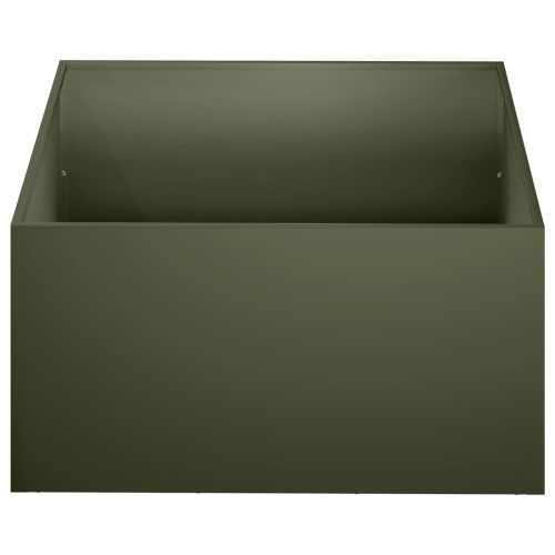 Градинска саксия Маслиненозелено 40 x 40 x 30 cm