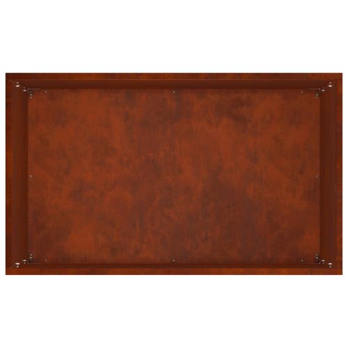 Градинска саксия Ръждясало 40 x 30 x 75 cm Кортенова стомана