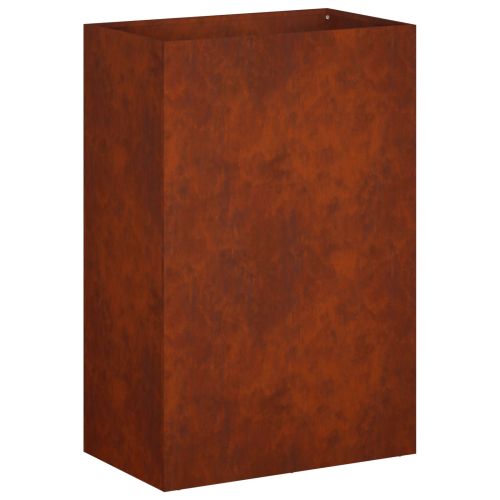 Градинска саксия Ръждясало 50 x 30 x 75 см Кортенова стомана