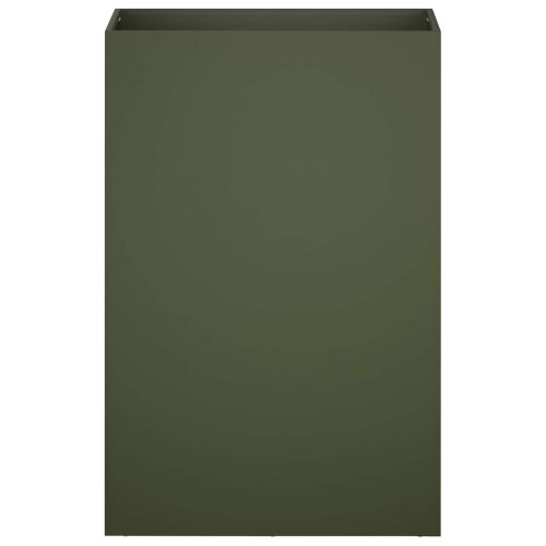 Градинска саксия Маслиненозелено 50 x 30 x 75 см