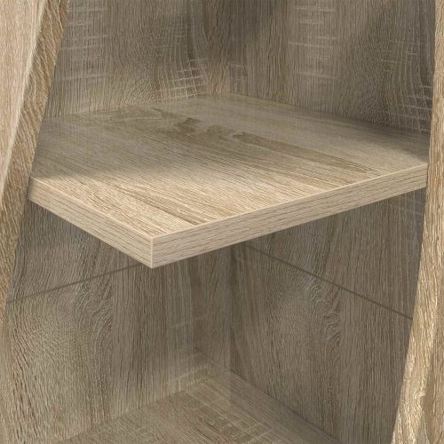 Ъглов шкаф 32x32x140см Инженерна дървесина Сонома дъб
