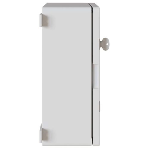 Контролен шкаф Сив 37 x 16,5 x 40 см ABS пластмаса