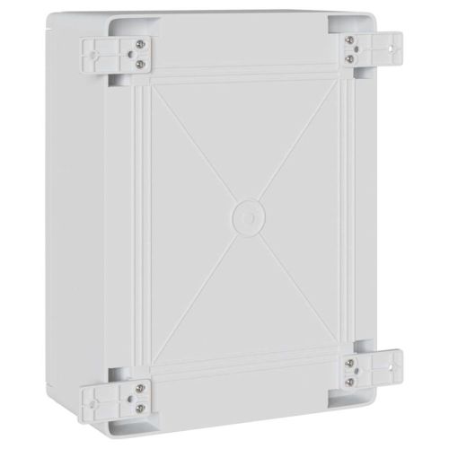Контролен шкаф Сив 37 x 16,5 x 40 см ABS пластмаса
