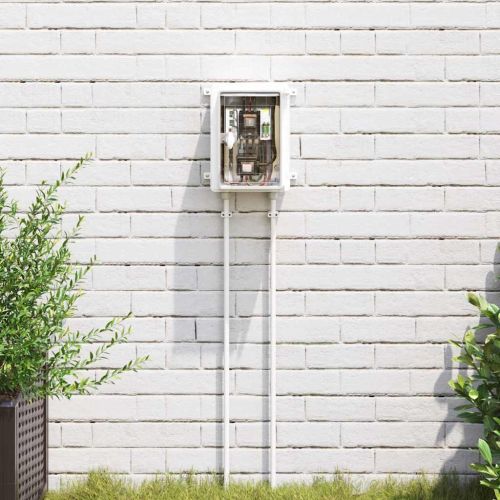 Контролен шкаф Сив 25 x 13 x 24 см ABS пластмаса