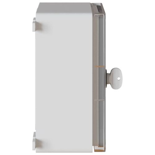 Контролен шкаф Сив 25 x 13 x 24 см ABS пластмаса