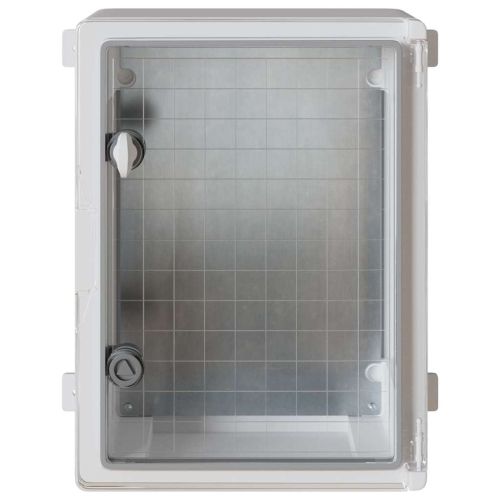 Контролен шкаф Сив 37 x 19,5 x 40 см ABS пластмаса