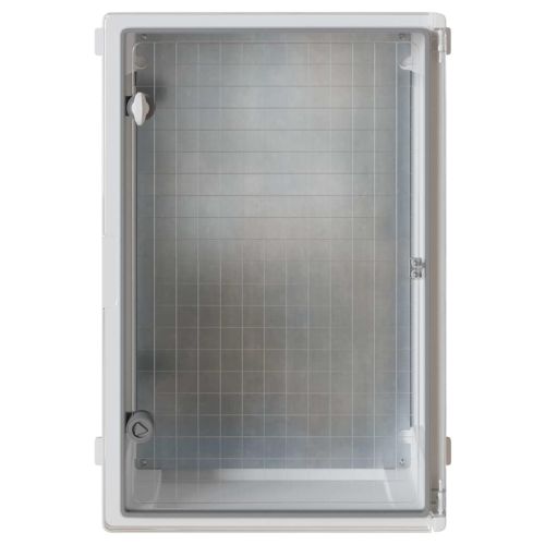 Контролен шкаф Сив 47 x 20 x 50 см ABS пластмаса