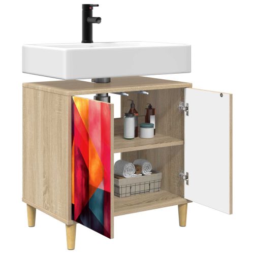 Шкаф за баня HEESCH Сонома 60 x 40 x 60 см Инженерна дървесина